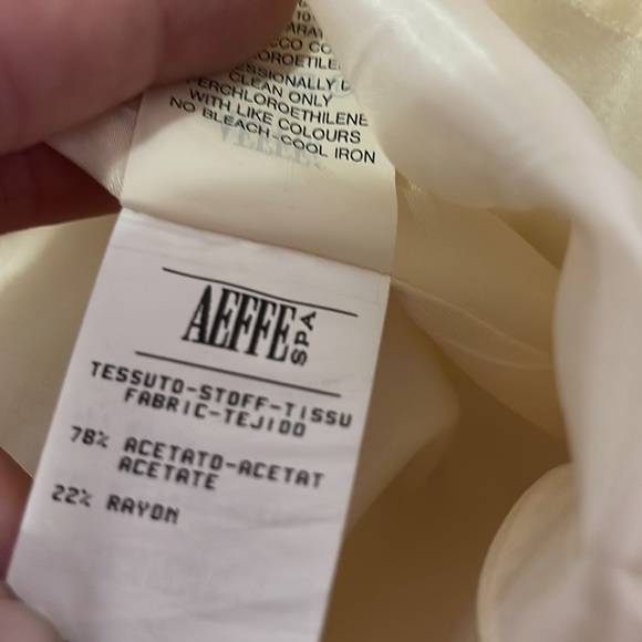 Moschino Cheap Chic Blue White Satin Dress - Picture 10 of 10